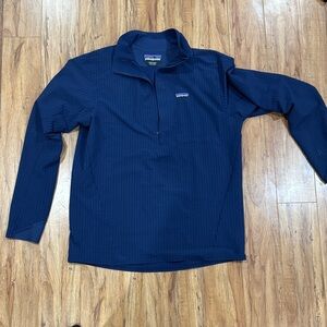 Patagonia Deep Blue Quarter-Zip Pullover